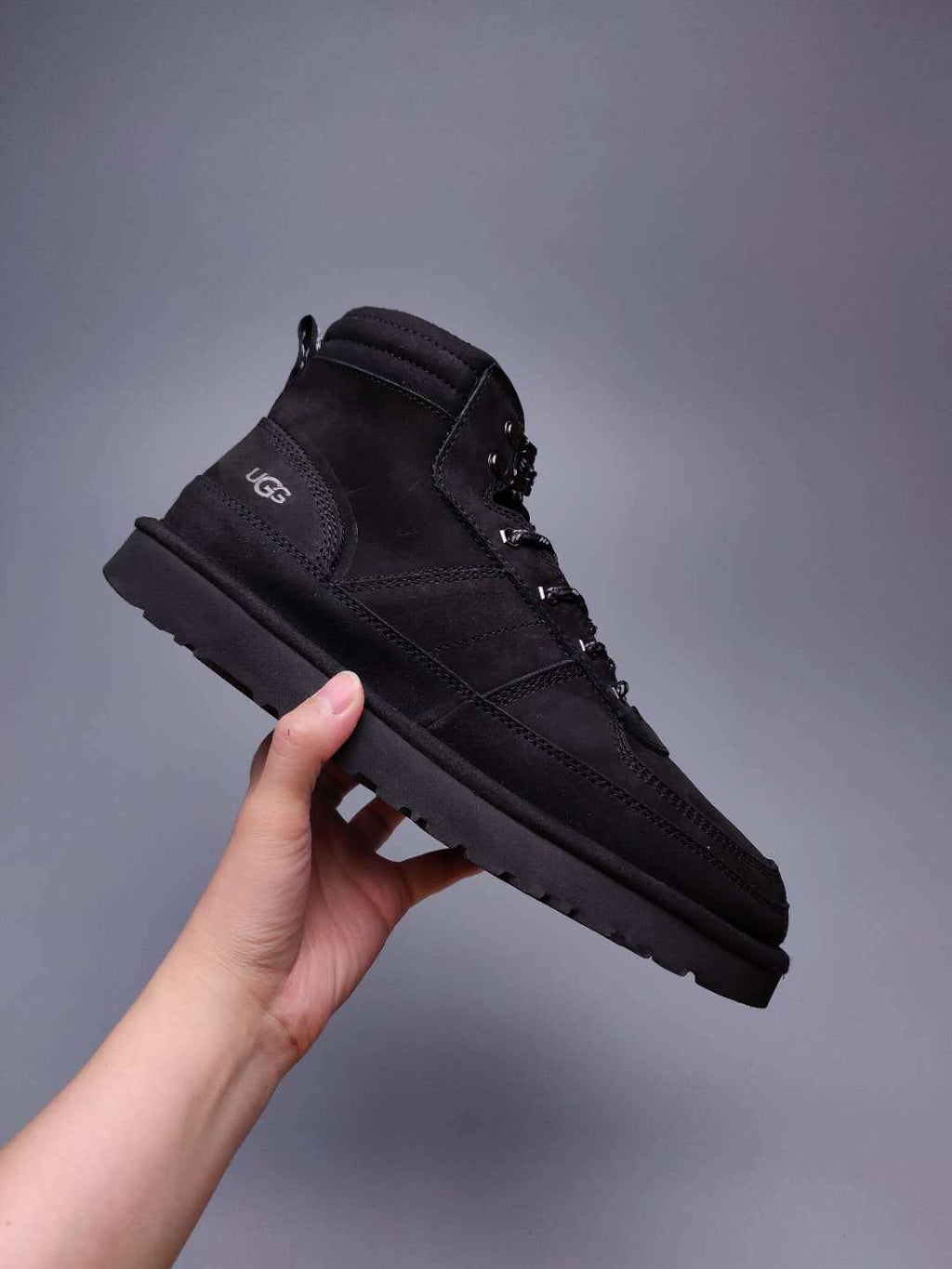 2991 Black Men's Lace-Up Casual Shoes