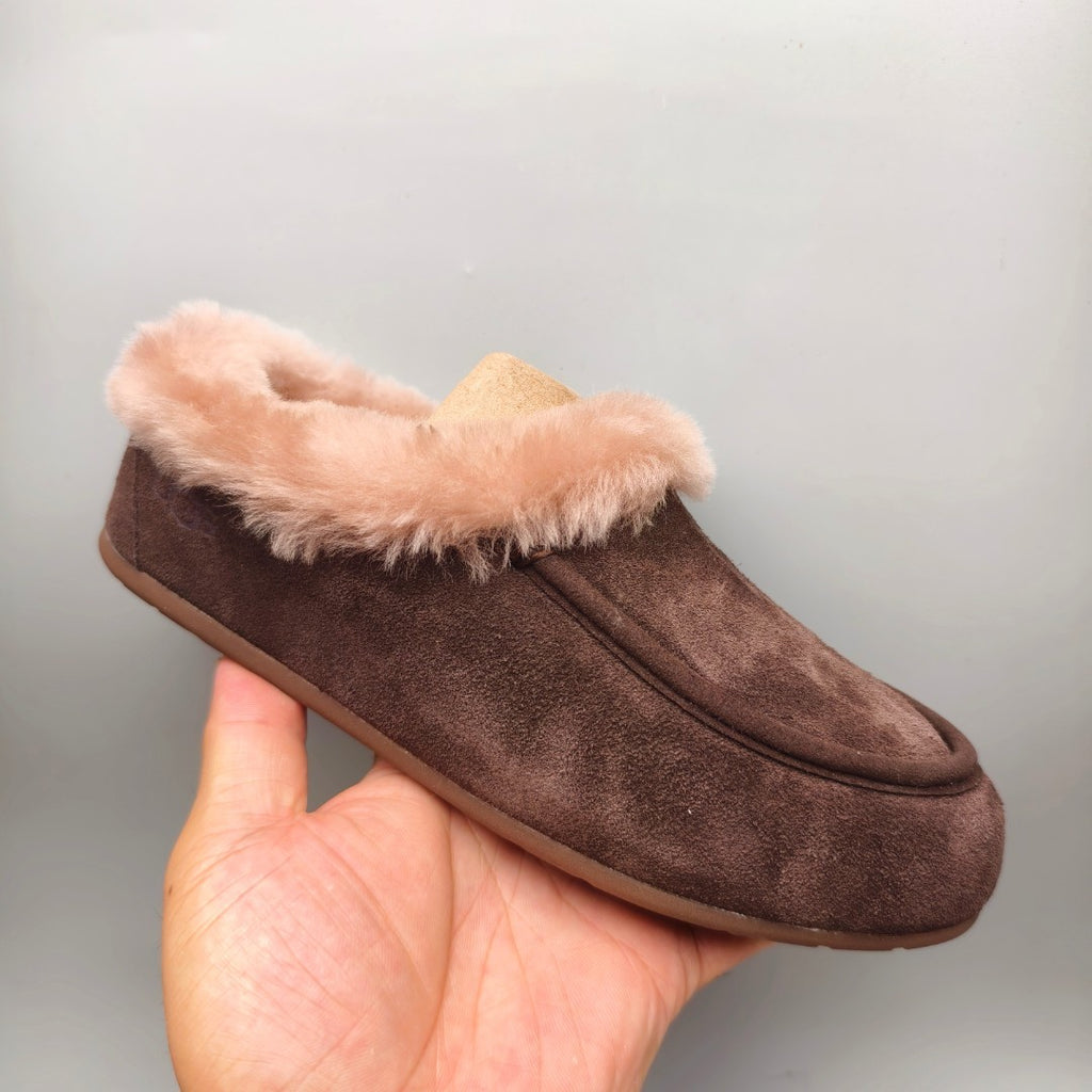 1391 Chocolate Brown Slip-On House Shoes