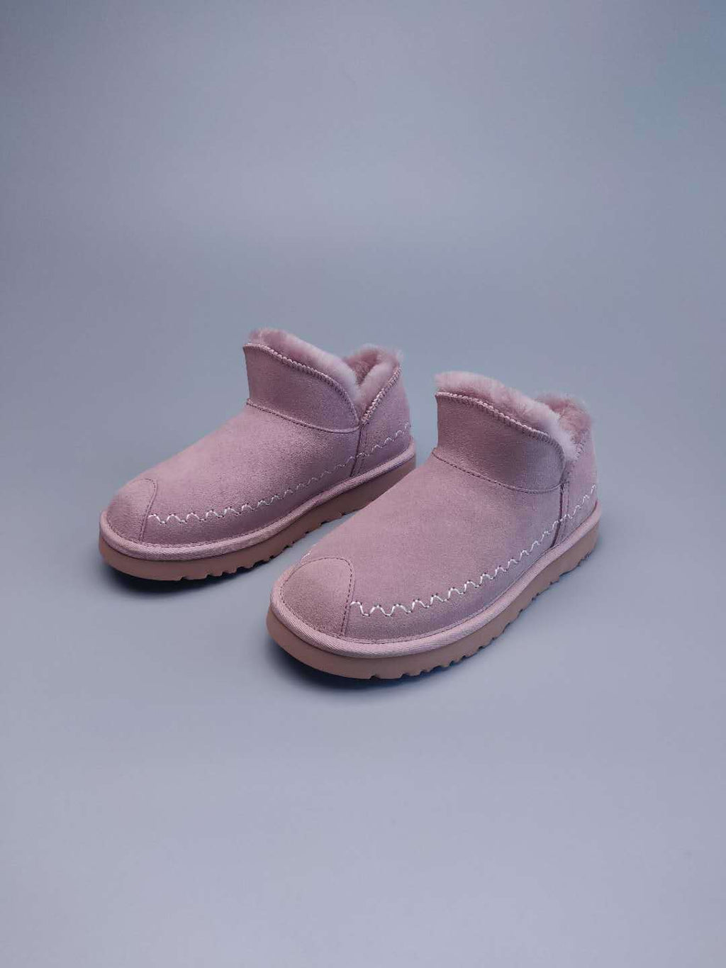 0888 Muted Pink Ankle Boots