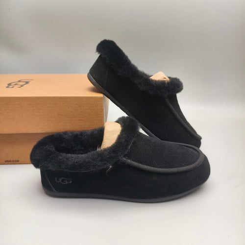 1391 Black Slip-On House Shoes