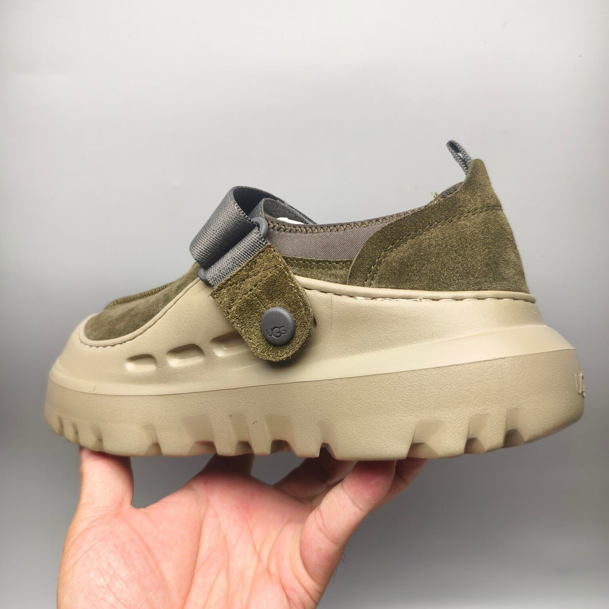 7550 Green Unisex Slip-On Casual Shoes
