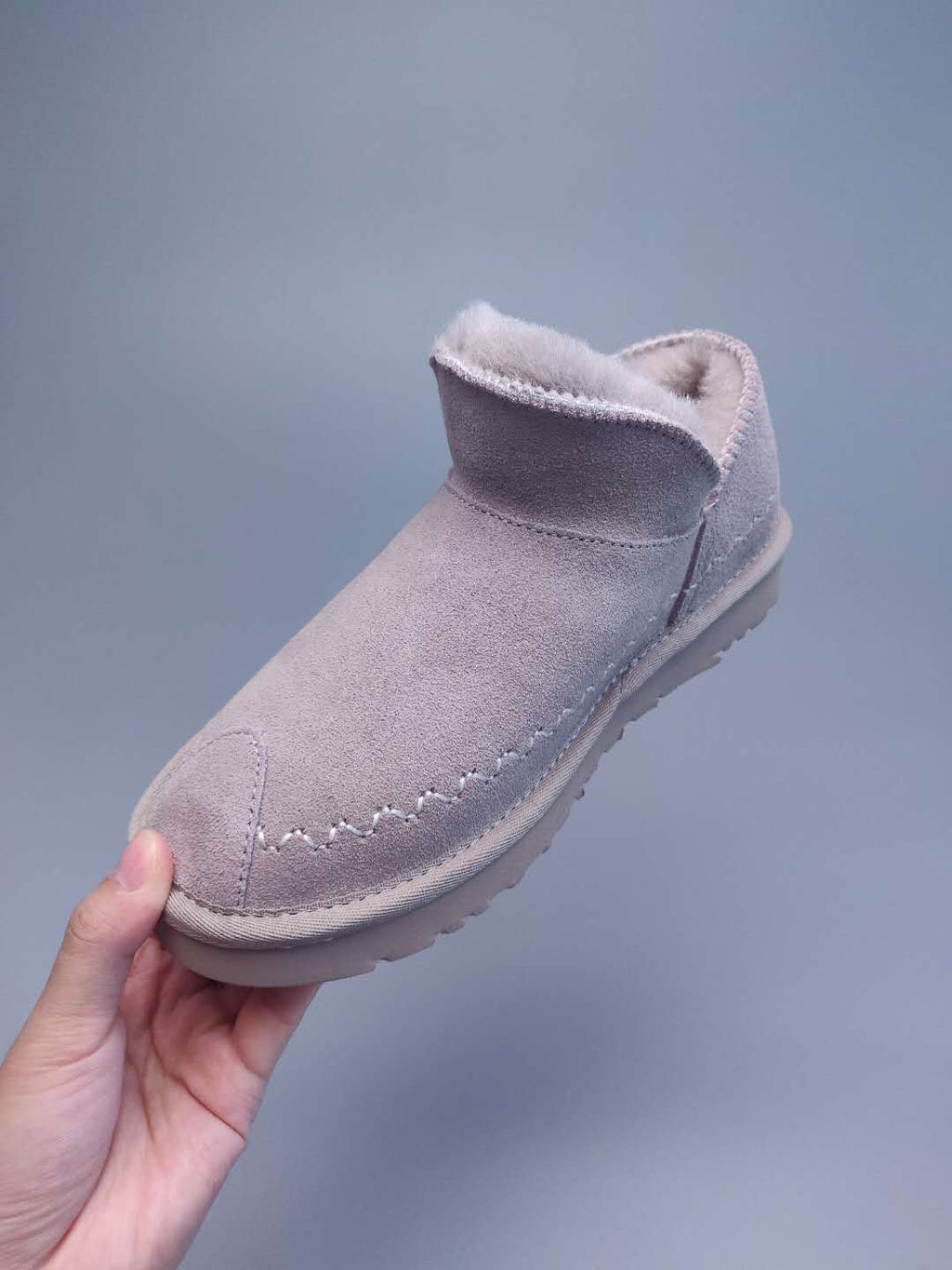 0888 Grey Ankle Boots