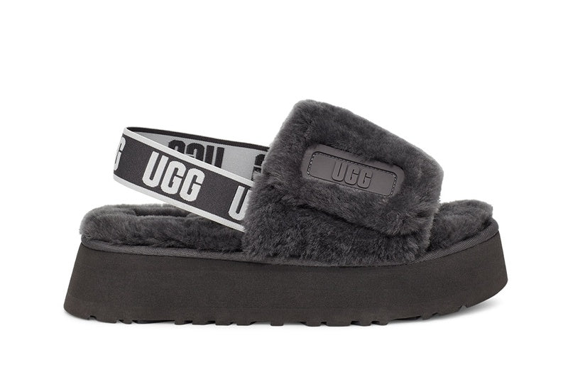 2258 Grey Disco-Inspired Sandals