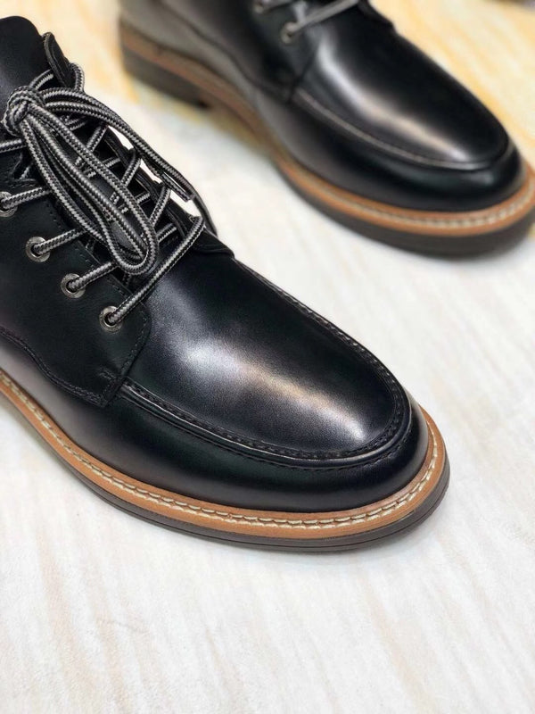 Classic Black Leather Shoes