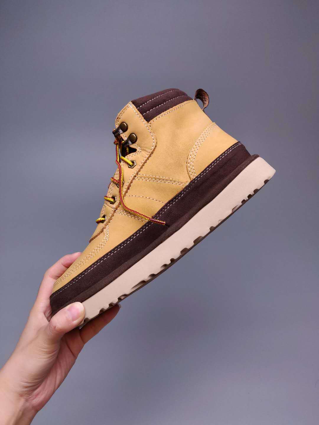 2991 Chestnut Men's Lace-Up Casual Shoes
