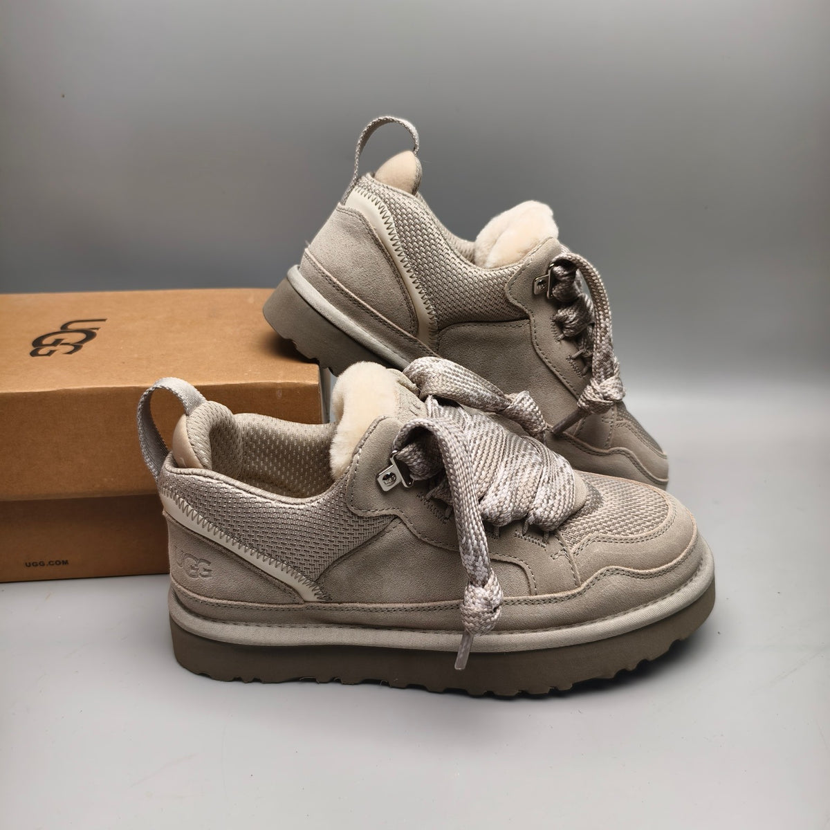 4032 Grey Unisex Mesh Casual Sneakers