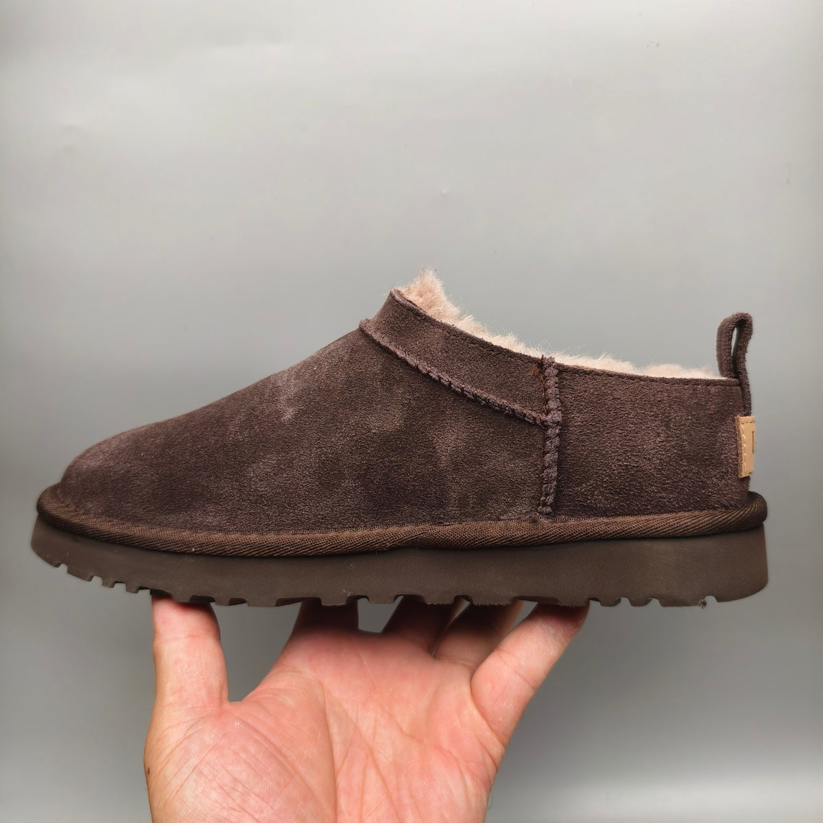 3891 Chocolate Brown Women's Classic Slip-On Shoes