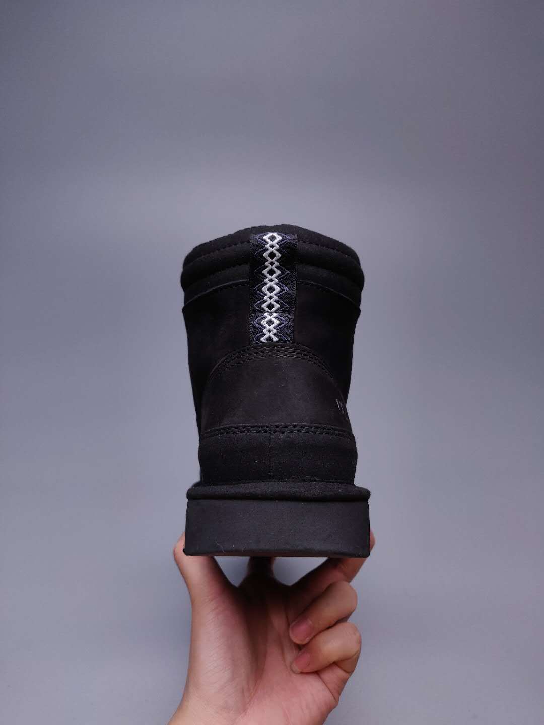 2991 Black Men's Lace-Up Casual Shoes