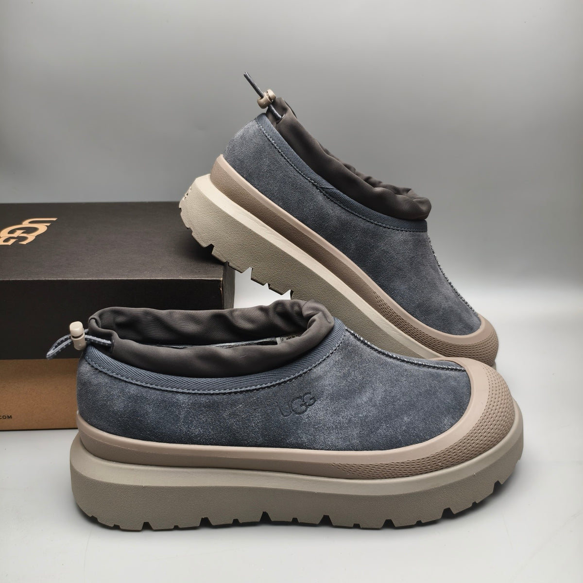 4096 Dark Grey Slip-On Casual Shoes