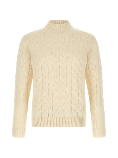 Zanone braided-knit mock-neck sweater