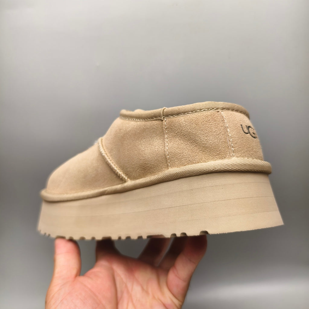7612 Sand Platform Mary Jane Shoes