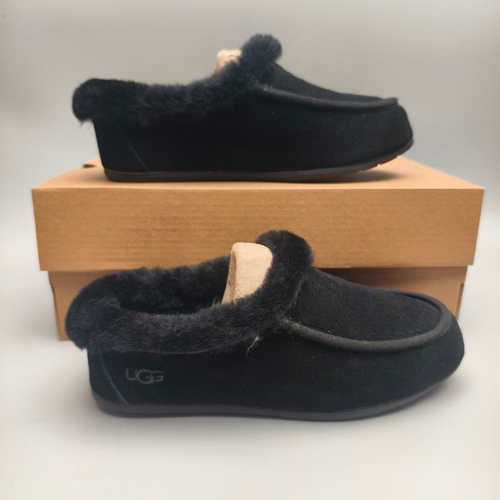 1391 Black Slip-On House Shoes