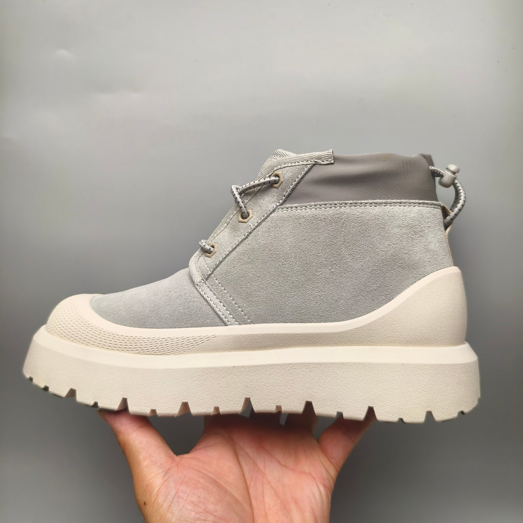 3991 Light Grey High-Top Casual Shoes