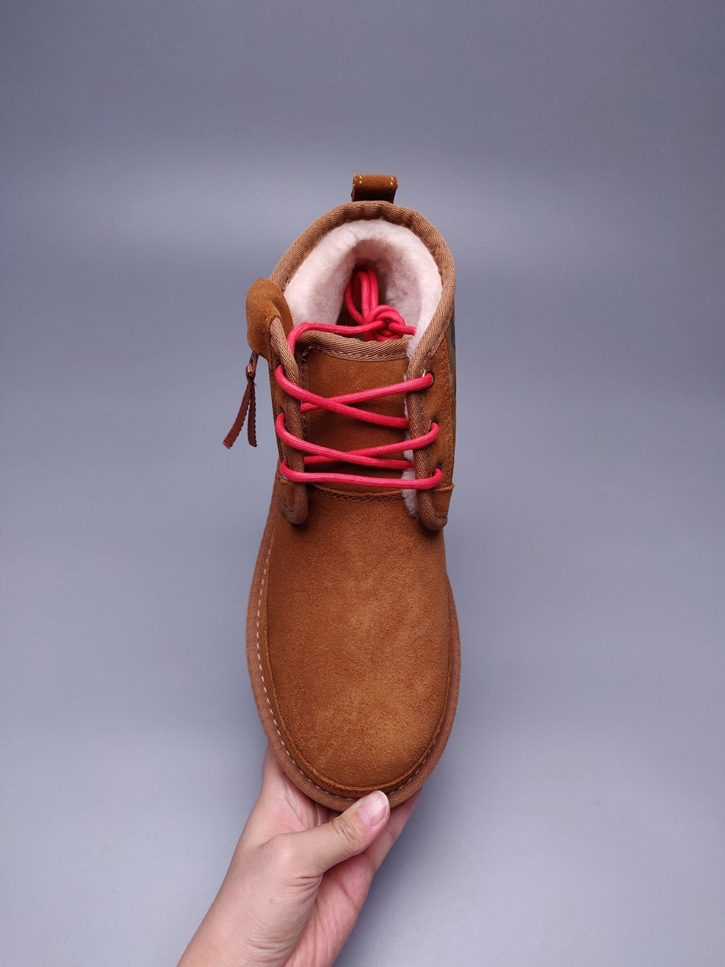 4193 Chestnut Men's Color-Block Camouflage Shoes