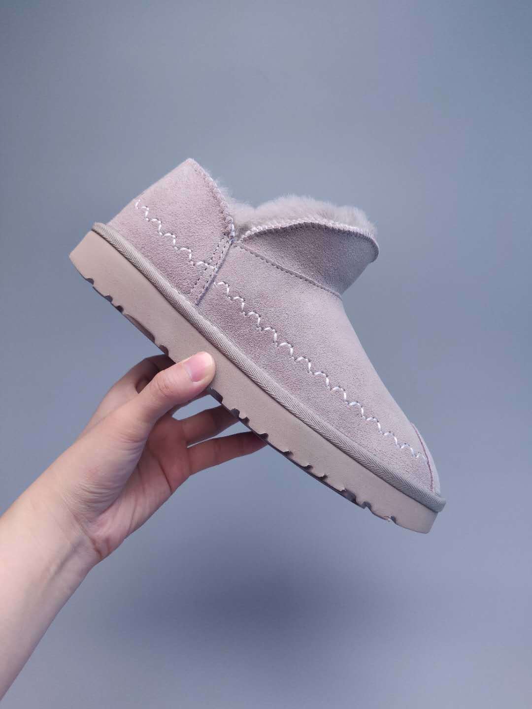 0888 Grey Ankle Boots