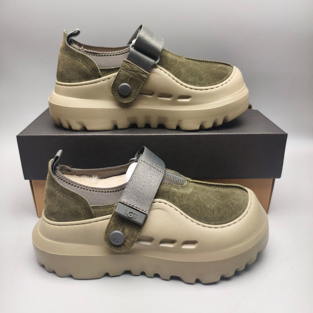 7550 Green Unisex Slip-On Casual Shoes