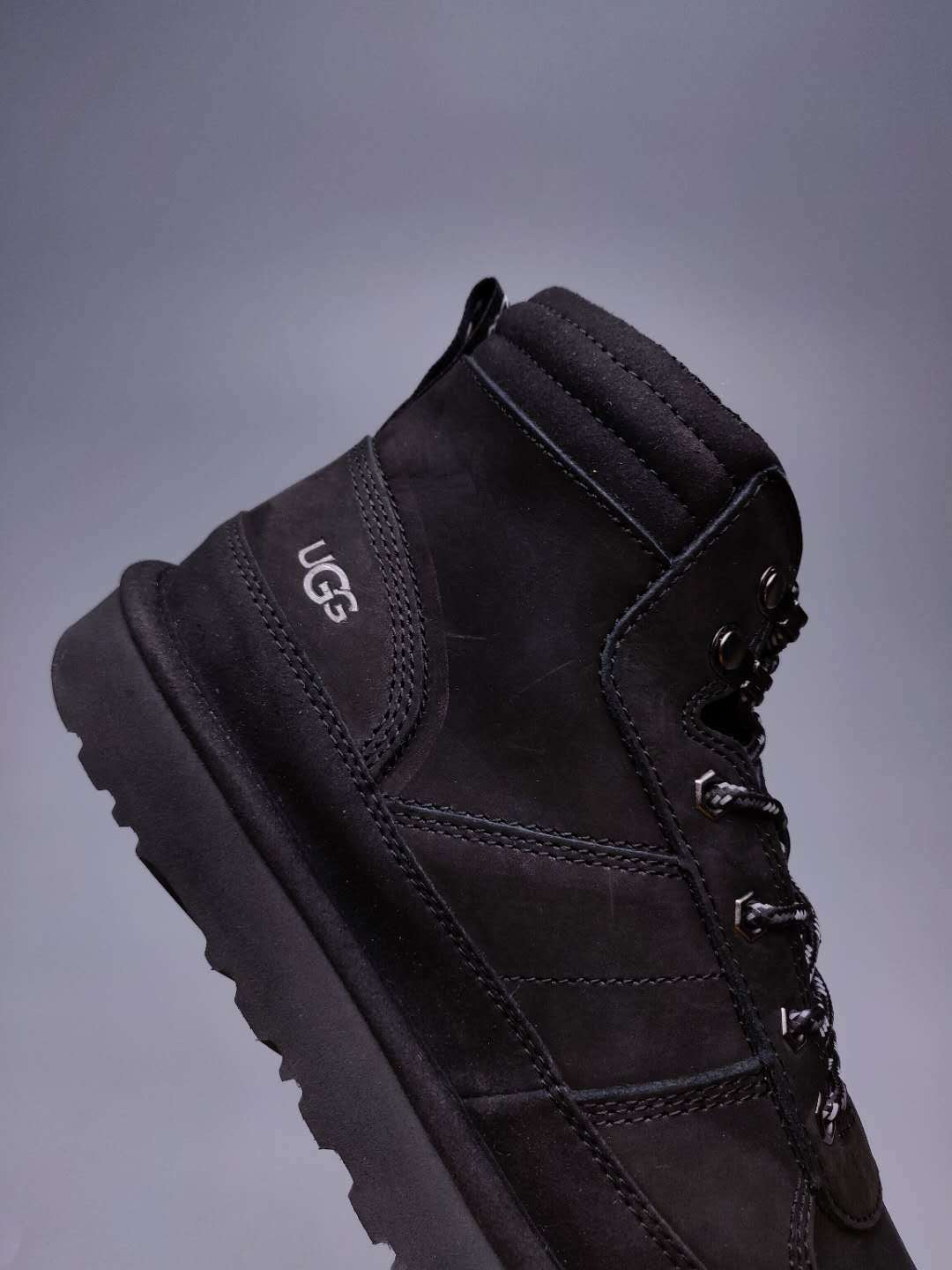 2991 Black Men's Lace-Up Casual Shoes