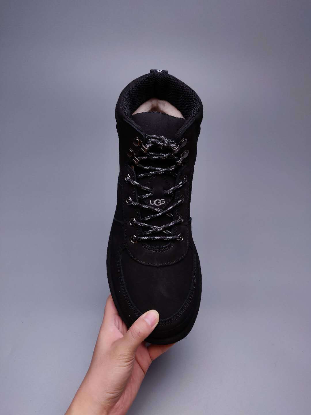 2991 Black Men's Lace-Up Casual Shoes
