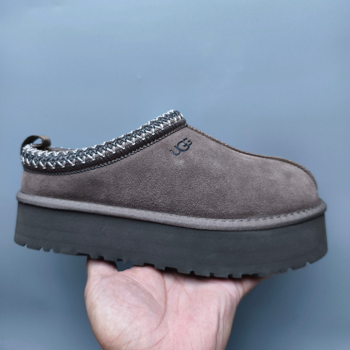 2553 / 2130 Walnut Brown Boho-Inspired Platform Casual Shoes