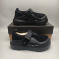 7550 Black Unisex Slip-On Casual Shoes