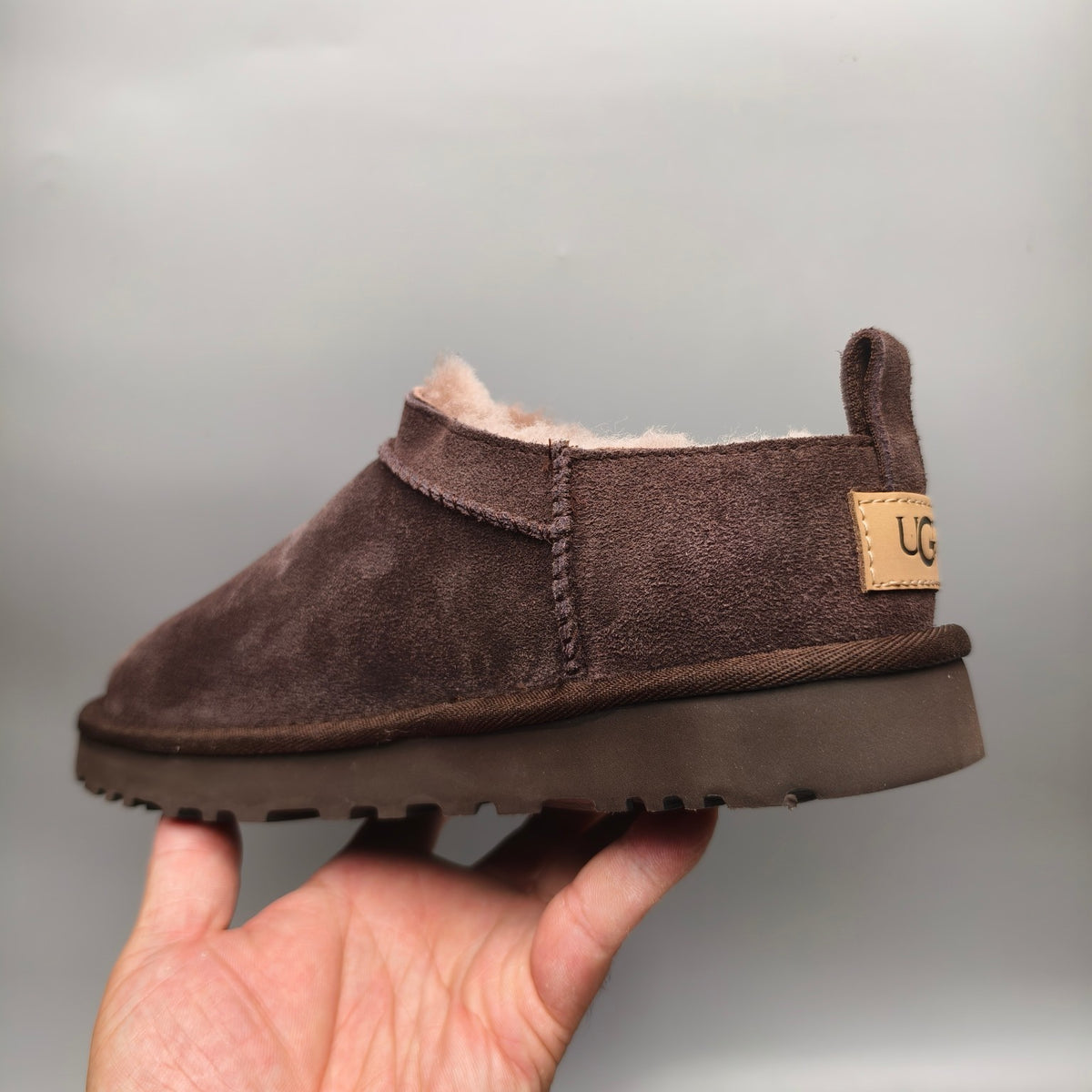 3891 Chocolate Brown Women's Classic Slip-On Shoes