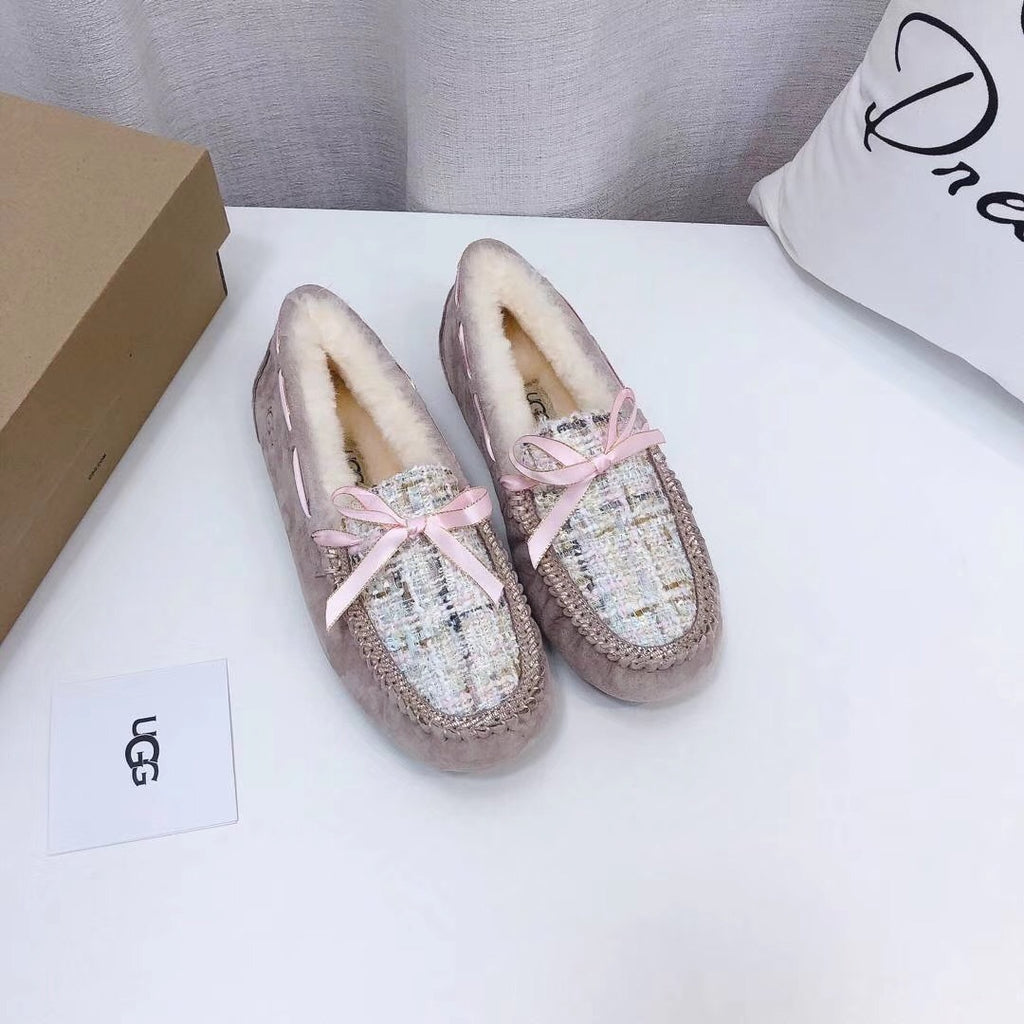 5623 Muted Pink Chic Driving Loafers