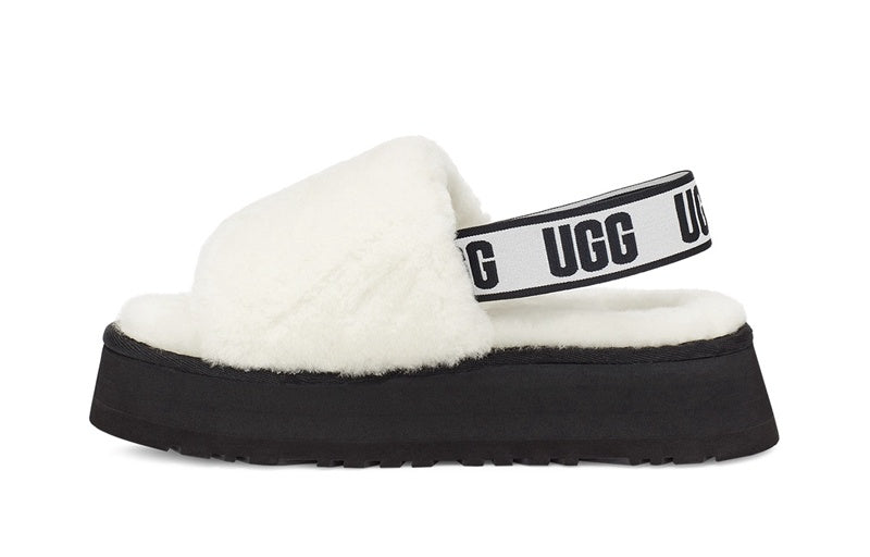 2258 White Disco-Inspired Sandals