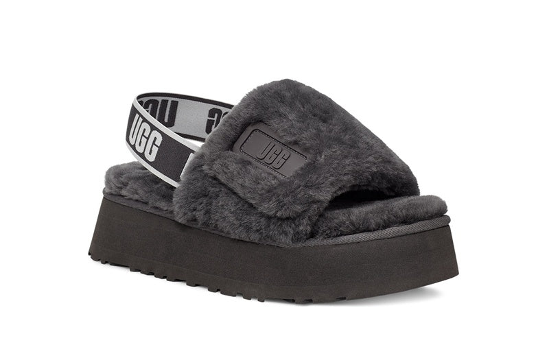 2258 Grey Disco-Inspired Sandals