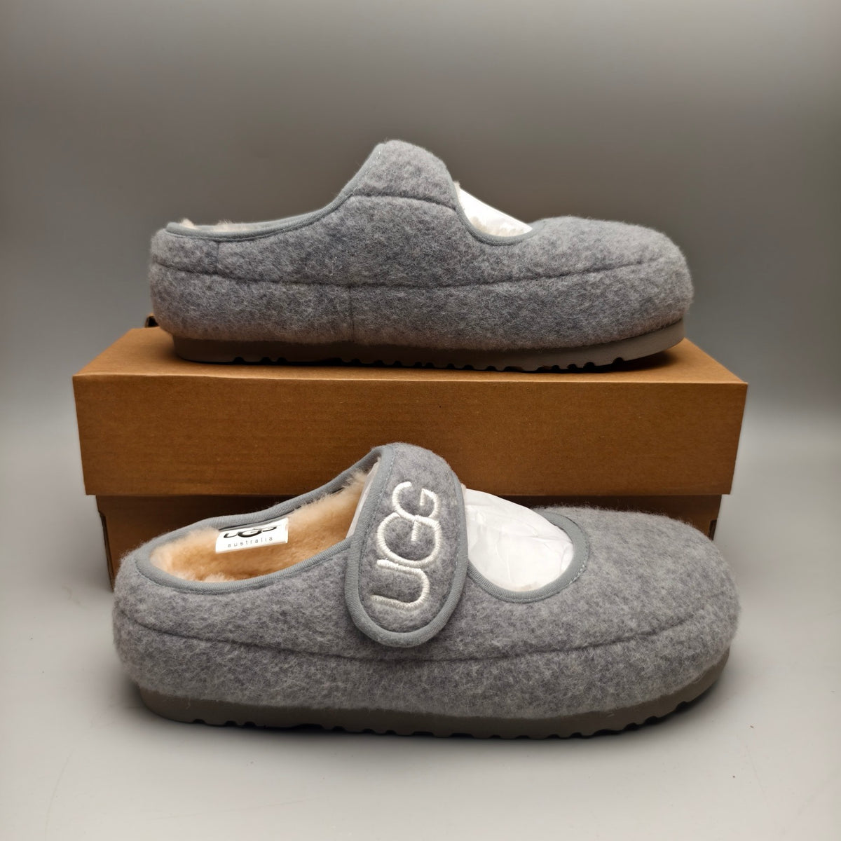 5097 Grey Ultra-Light Mary Jane Casual Shoes