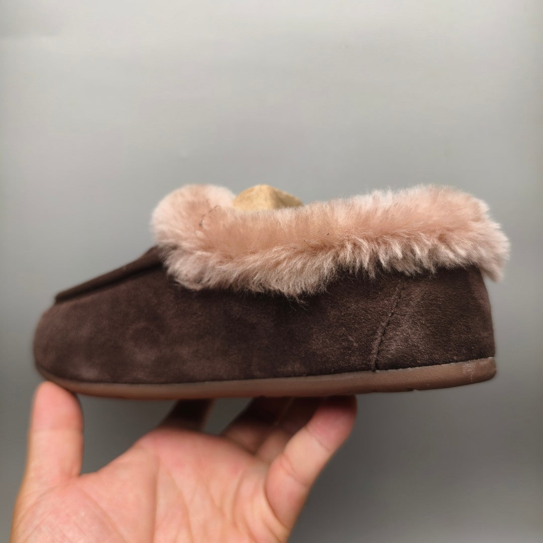 1391 Chocolate Brown Slip-On House Shoes