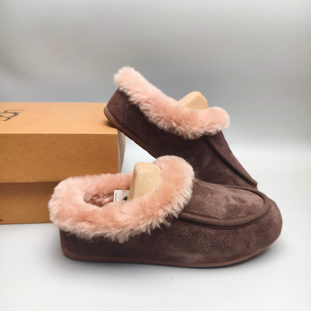 1391 Chocolate Brown Slip-On House Shoes