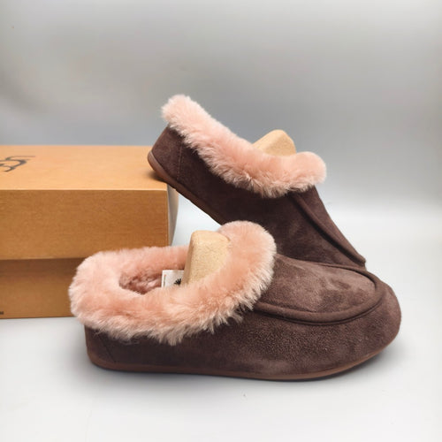 1391 Chocolate Brown Slip-On House Shoes