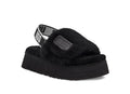 2258 Black Disco-Inspired Sandals