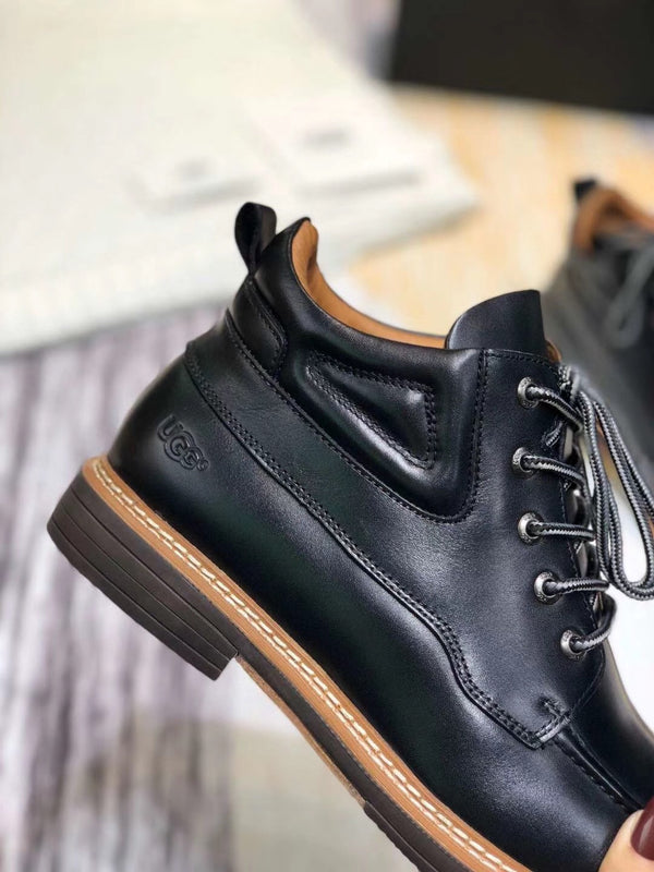 Classic Black Leather Shoes