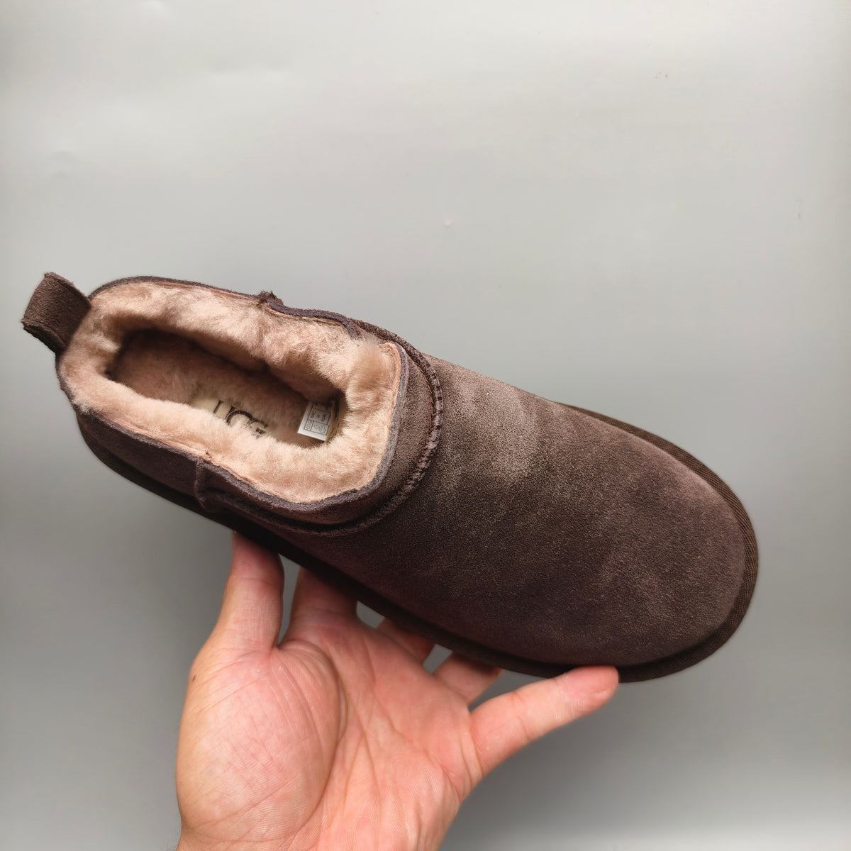 3891 Chocolate Brown Women's Classic Slip-On Shoes