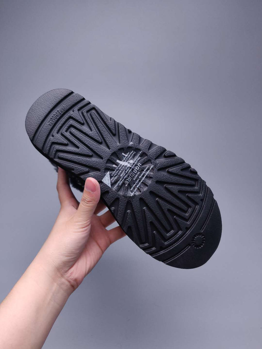 6554 Black Fabric-Texture Shoes