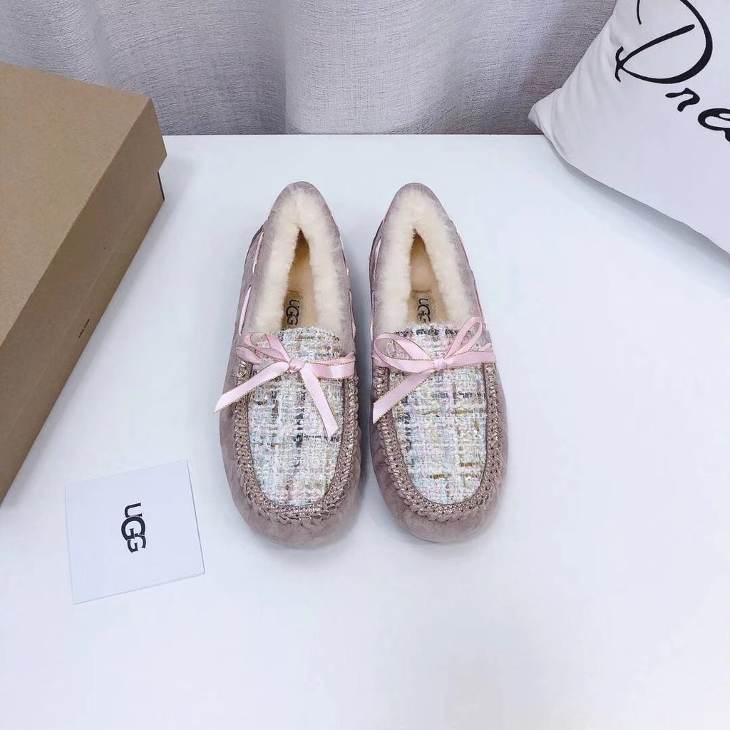 5623 Muted Pink Chic Driving Loafers