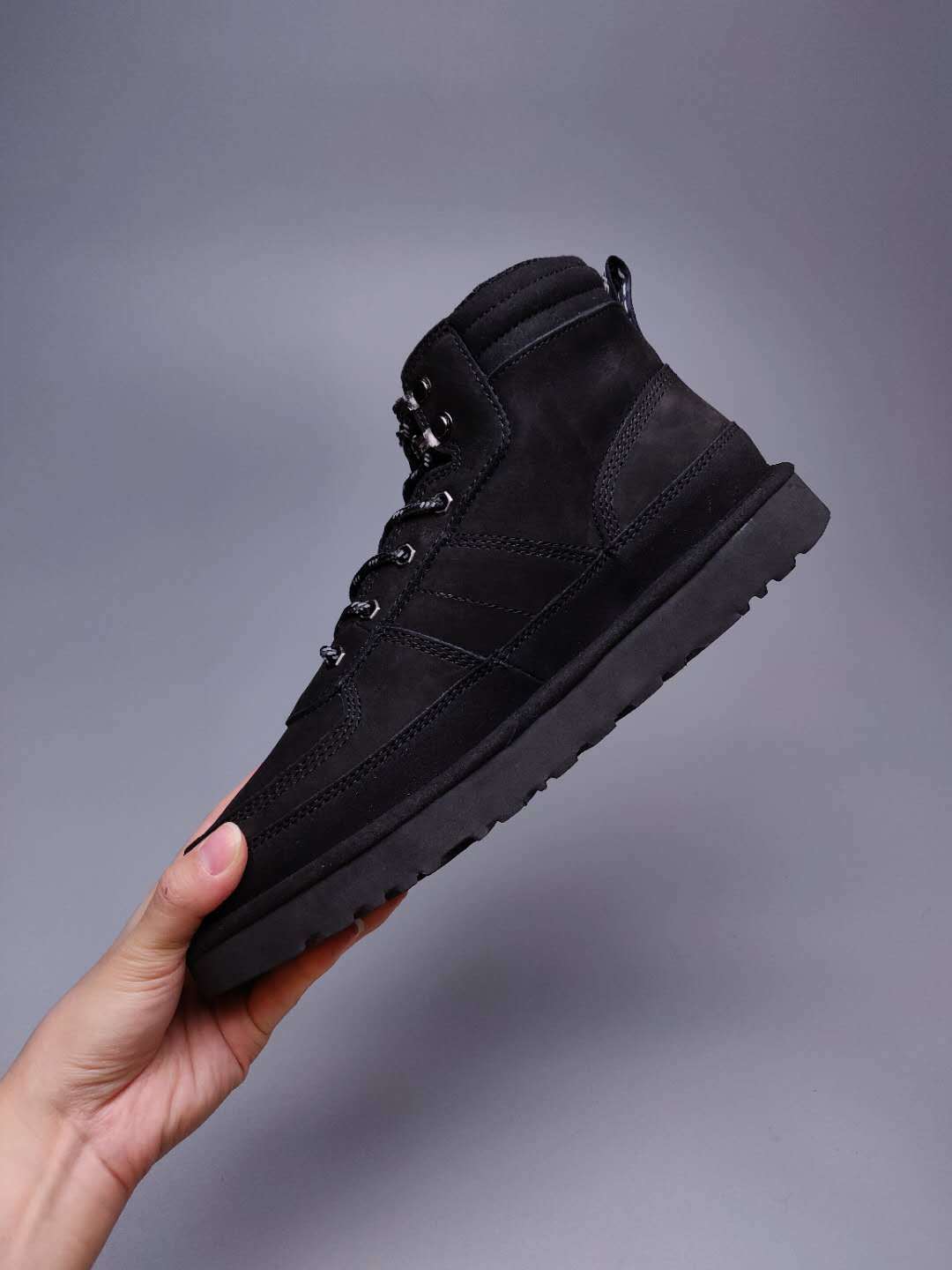 2991 Black Men's Lace-Up Casual Shoes