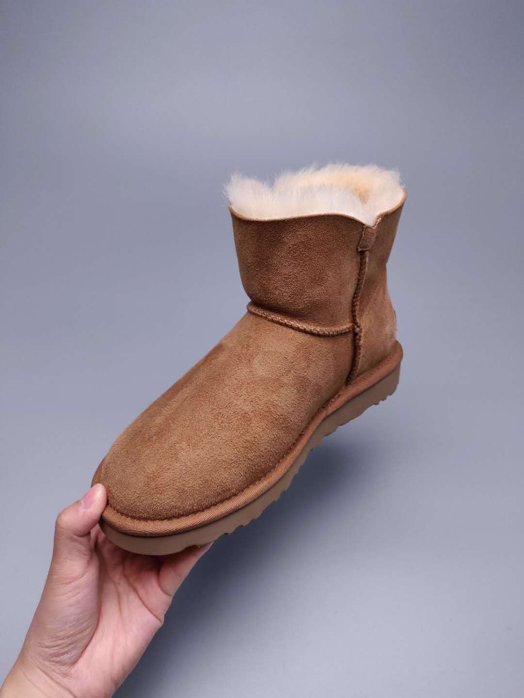 2481 Chestnut Side-Zip Ankle Boots