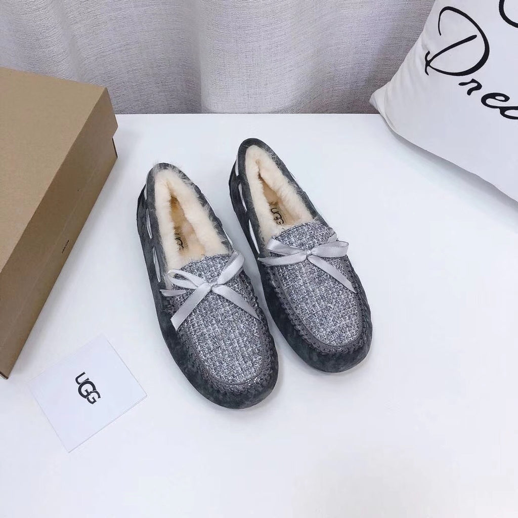 5623 Grey Chic Driving Loafers