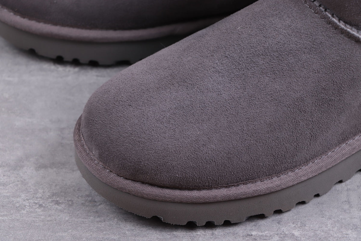 6222 Grey Classic Mini II Ankle Boots 2.0