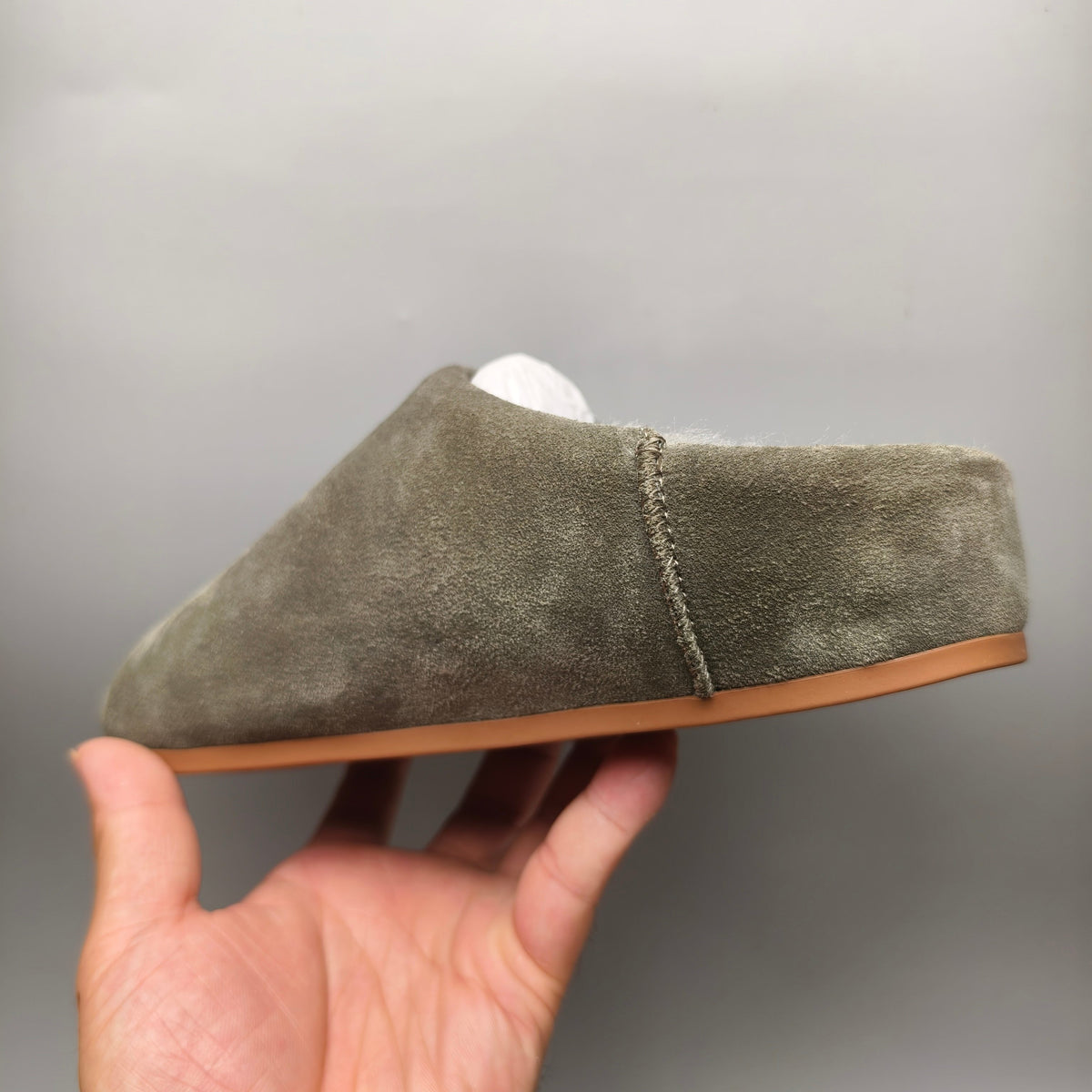 1390 Green Slip-On House Shoes