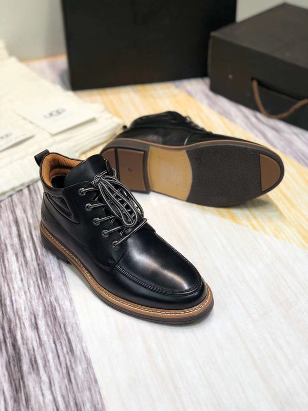 Classic Black Leather Shoes