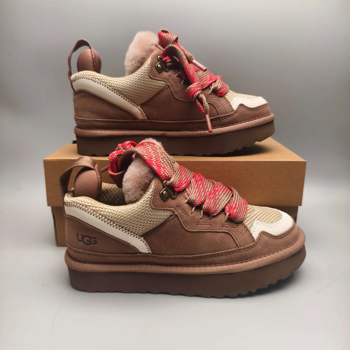4032 Antelope Brown Unisex Mesh Casual Sneakers