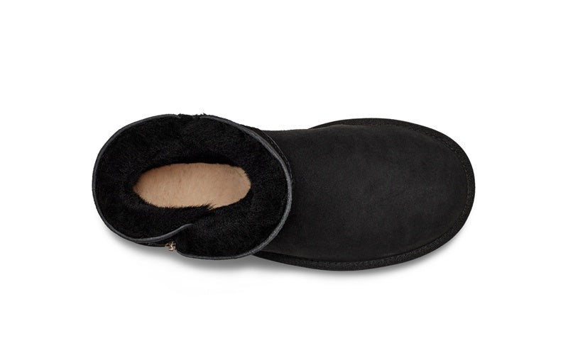 2481 Black Side-Zip Ankle Boots