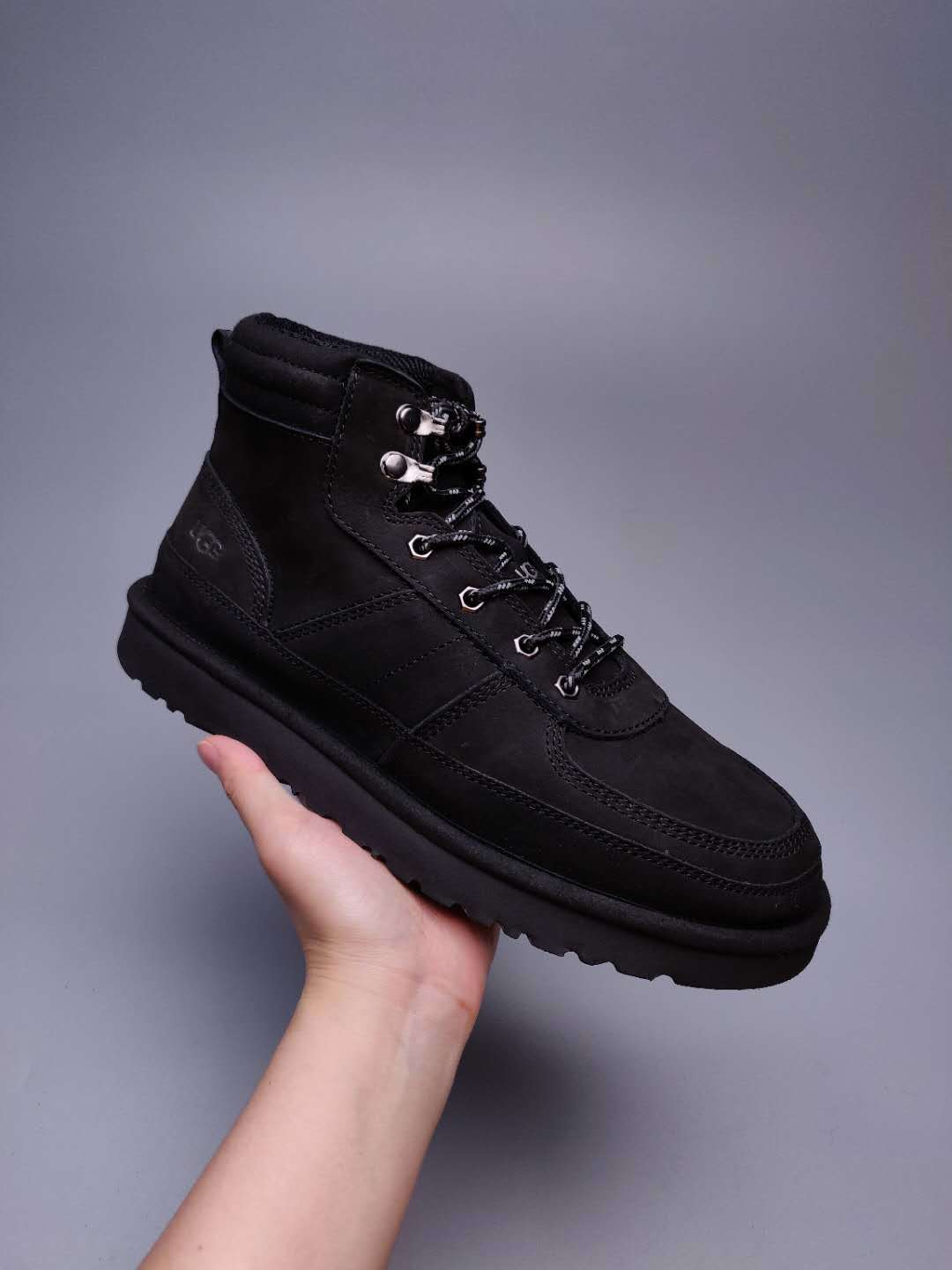 2991 Black Men's Lace-Up Casual Shoes