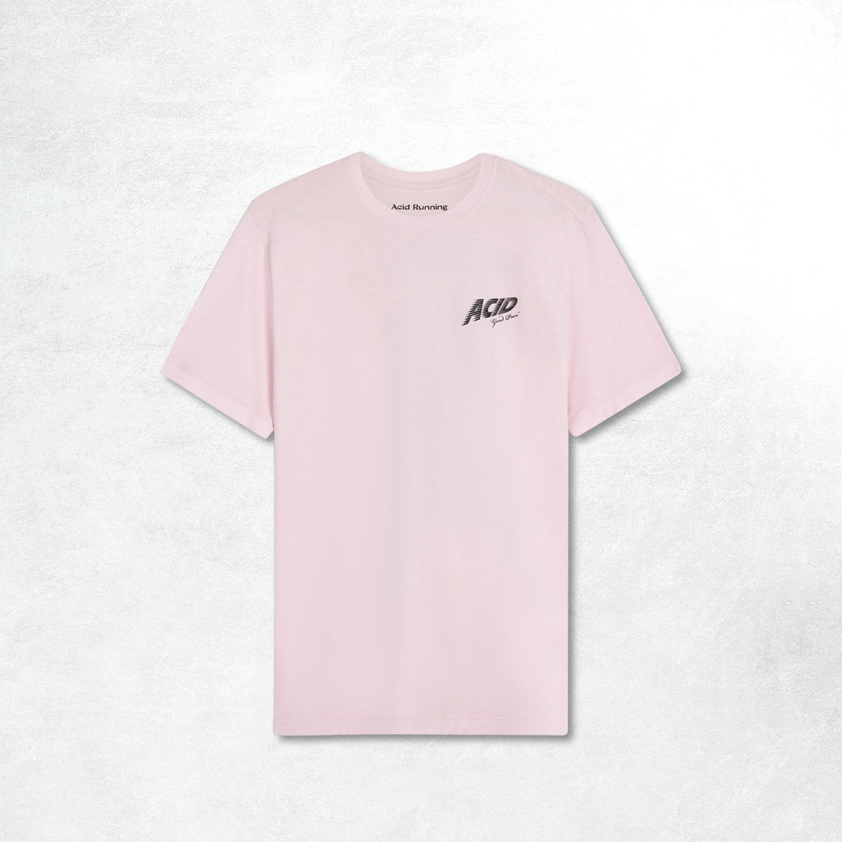 Acid Running Good Pace T-Shirt: Iced Pink