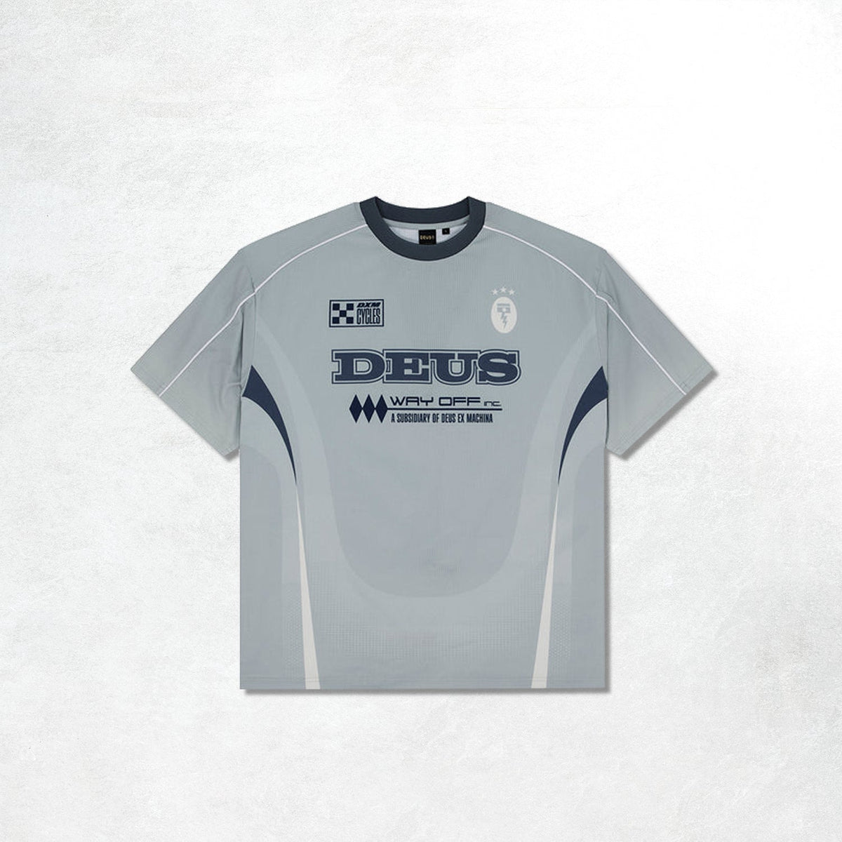 Deus Enduro Ss Moto Jersey: Grey