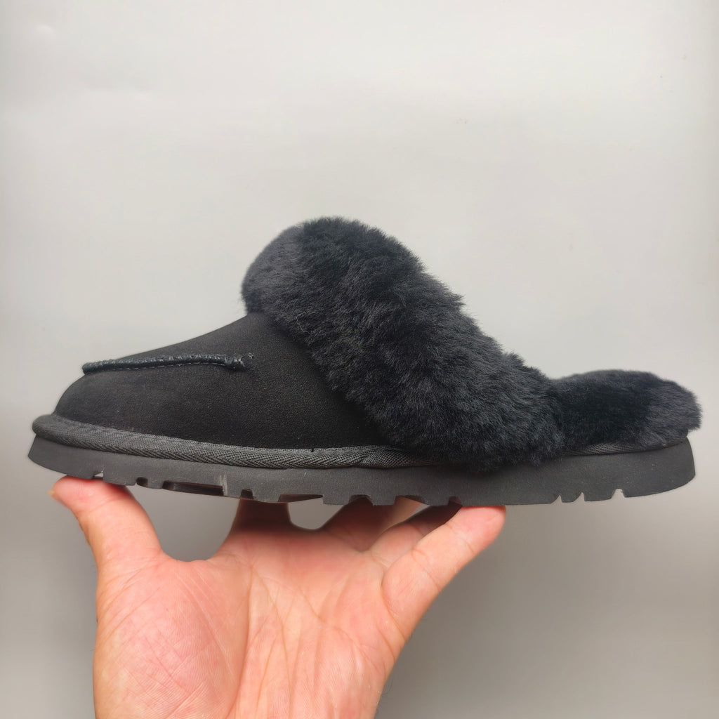4571 Black Casual House Slippers