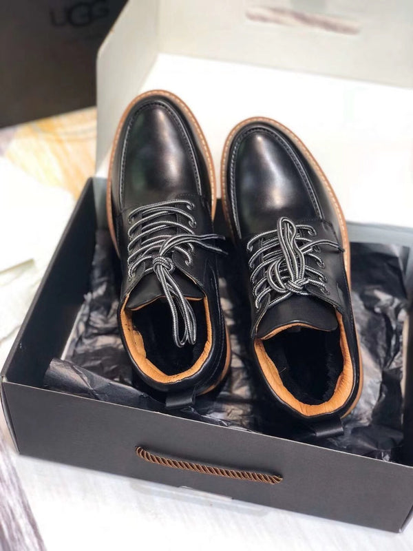 Classic Black Leather Shoes
